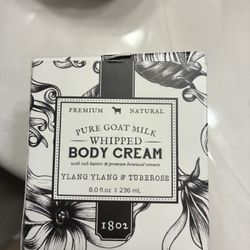 Beekman 1802 Brand New Sealed Pure Goat Milk Whipped Body Cream $20