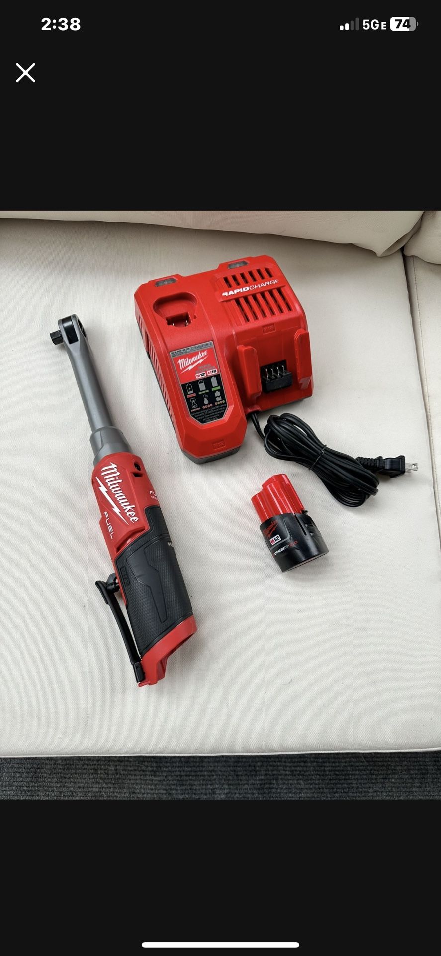 Milwaukee M12 Ratchet