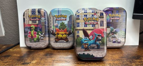 Lumiose Mini Tins- different art available