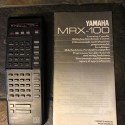 Yamaha MRX-100 Learning Capable Multi Function Remote With Manual