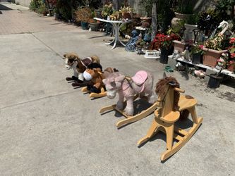 Rocking Horse Prop Toy Photo