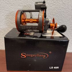 Sougayilang Line Counter Trolling Reel – Conventional Level Wind 🎣