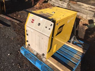 Esab 452 cc stick and tig welder 500 amps