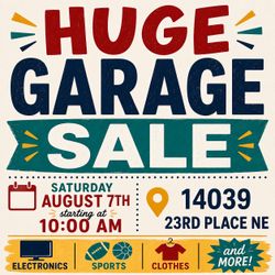GARAGE SALE