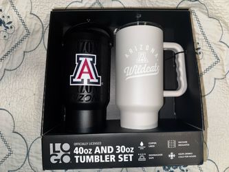 Arizona Wildcats tumbler set