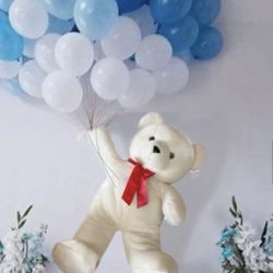 Big White Plush  Bear