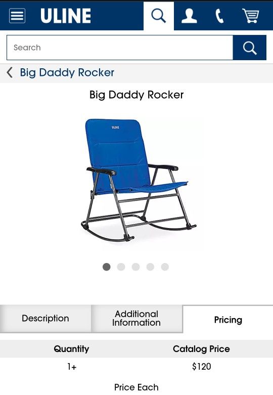 Big Daddy Rocker - Outdoor Rocking Chair