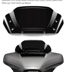 8" Wave Windshield Windscreen Wind Splitter Harley Davidson CVO Street Glide