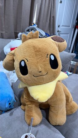 Giant Eevee Pokémon Soft Plush 26 in tall