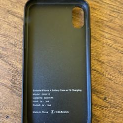iPhone X battery case