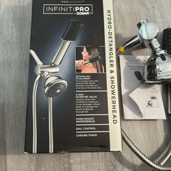 Infiniti Pro Shower head And Brush 