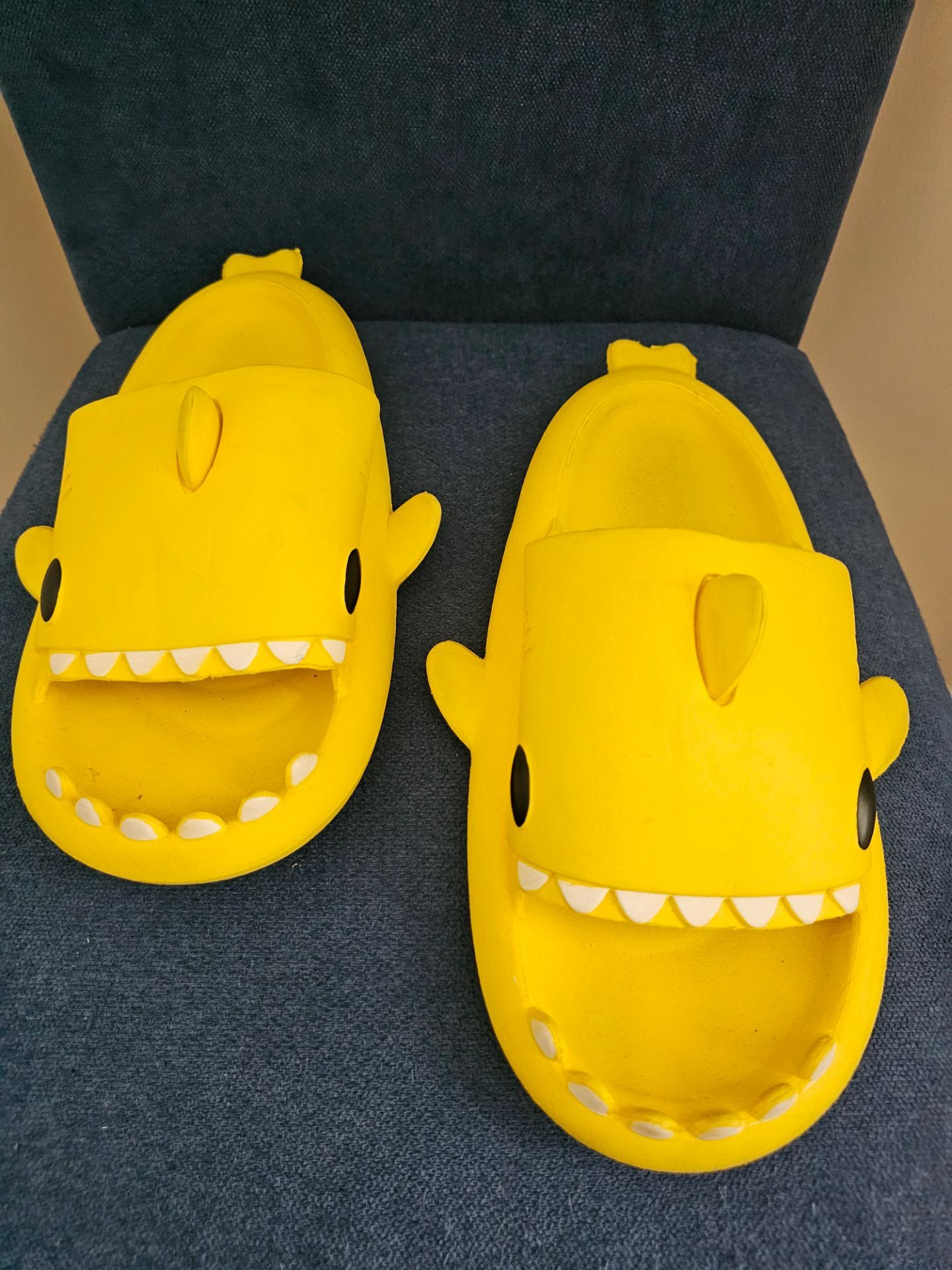 $10.00 - Shark Women's Sandals, Whimsical & Comfortable! Size 8-8.5"/Like New!