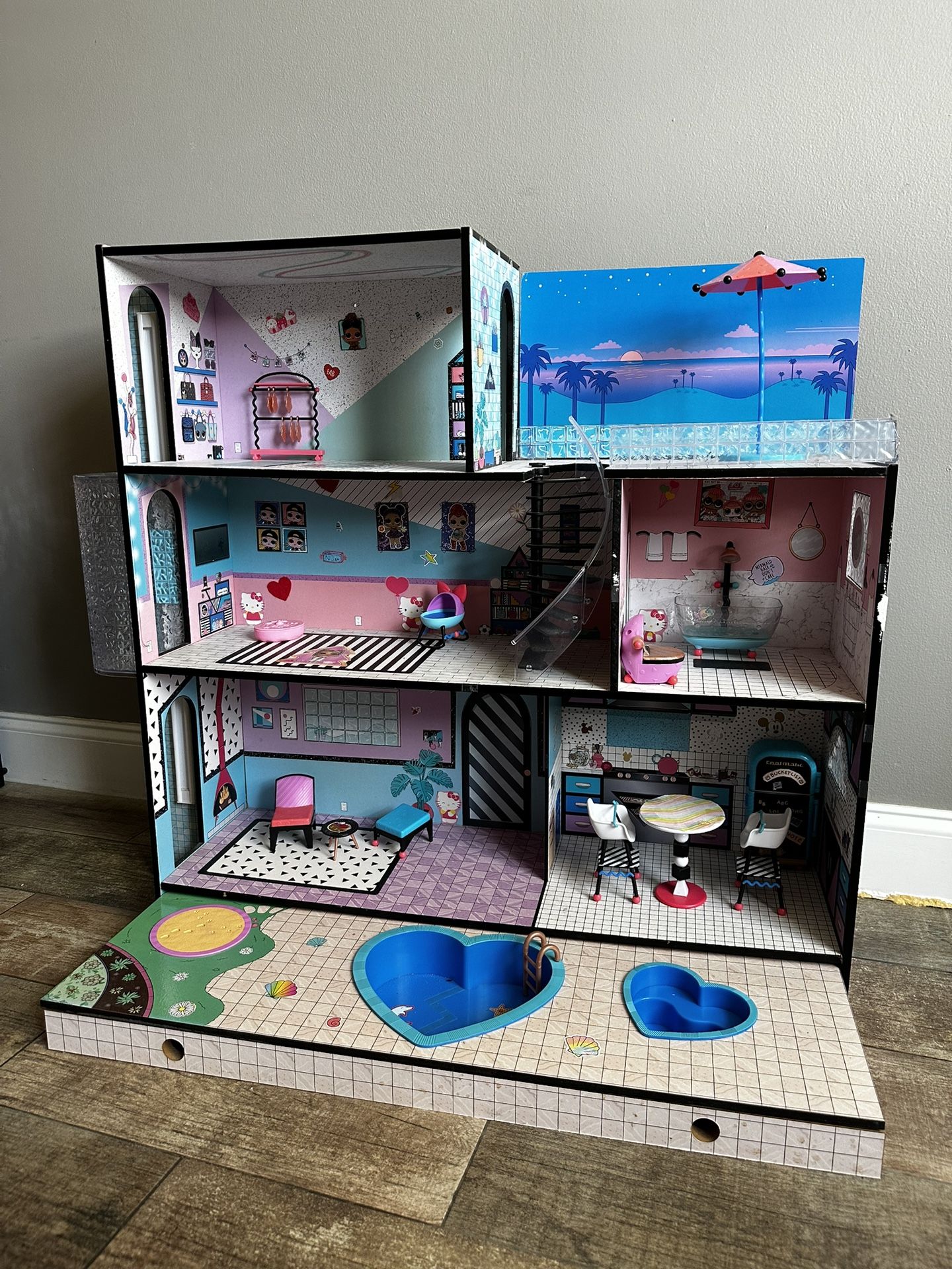LOL Surprise Doll House 