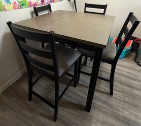 5-Piece Counter Height Dining Table Set