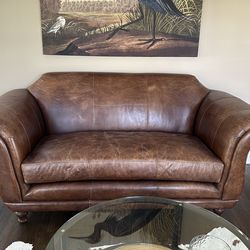 Leather sofa