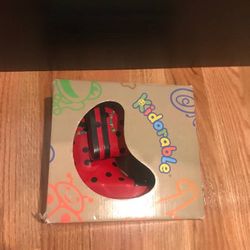 Kidorable Rain boots ladybug big size 7 with Ladybug Backpack