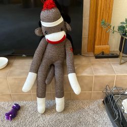Giant Sock Monkey 