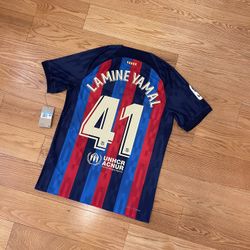 Authentic Nike FC Barcelona LAMINE YAMAL🇪🇸 2022/23 home jersey (Size Medium) 