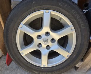 Rim and tire  size 215/60/16
