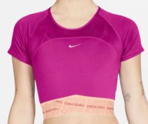 NWT Nike Pro trainers Pink shirt XXL $35