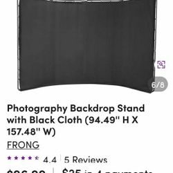 Photography/ Video/ Podcast Backdrop 