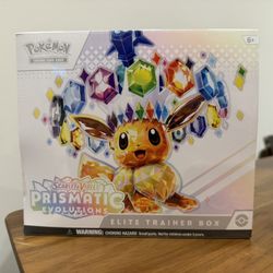 Prismatic Evolutions ETB and Prismatic Evolutions Booster Bundle