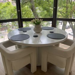 Dining Table With 4 Chairs 