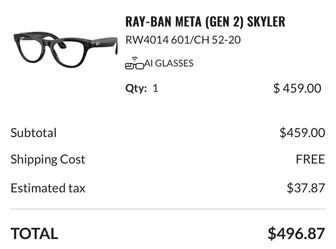 RAY-BAN META (GEN 2) SKYLER