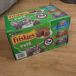 Purina Friskies Pate Wet Cat Food - 24 cans