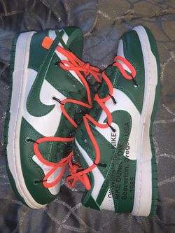 Off White x Dunk Low ‘Pine Green’