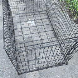 Precision Pet Products Two Door dog Crate, For Pets 10-125 lbs, *Fair Condition