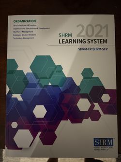 SHRM 2021 Learning System