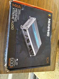 Memphis 600 way amplifier