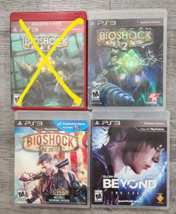 Bioshock 2 Bioshock Infinite Beyond Playstation 3 Games
