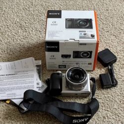 Sony Alpha A6000 Mirrorless Camera 1s