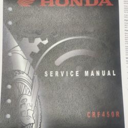 Honda Crf450r Service Manual 2005-2006