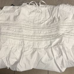 ASTR The Label Melaine Dress in White Medium 