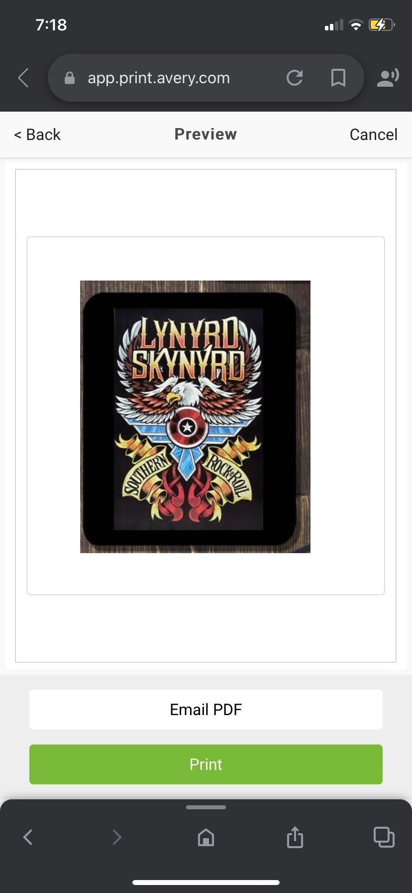 Lynyrd Skynyrd Mouse Pad