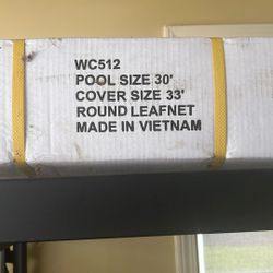 Pool Filter and Pool Cover