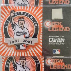 3 Orioles Cal Ripkin Memoriablia Patch