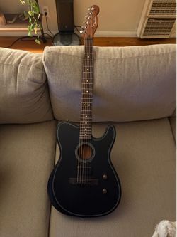 Fender Acoustasonic Standard Telecaster - Black