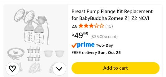 Breast Pump Flange Kit Replacement