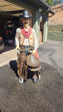 Full Size Cowboy Statue