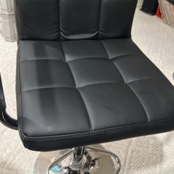 Black  Bar Stool  Chairs 