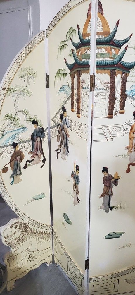 Gorgeous Gorgeous Chinese / Oriental Room Divider.