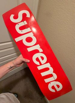 Supreme “uncut” box logo deck