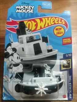 New Hot Wheels 2021 Disney Steamboat