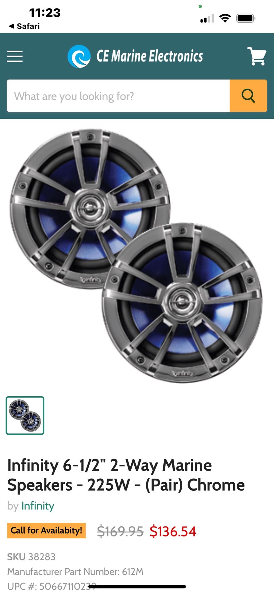 Marine Speaker’s
