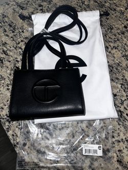 Black TELFAR Shopping Bag SMALL