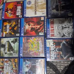 Ps4 And 11 Games And 8games Donloaded
